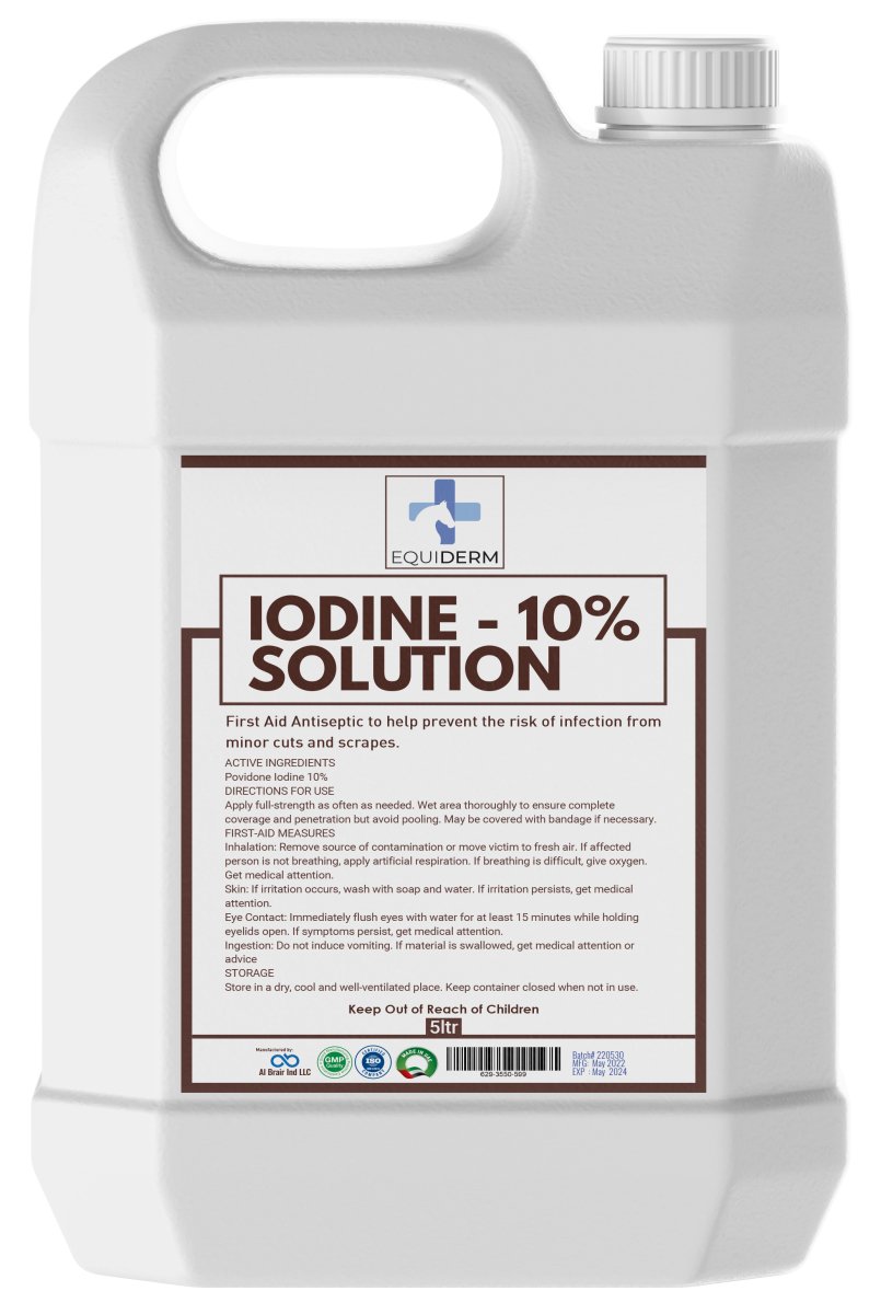 iodine solution 10% 5Liter - Shopivet.com