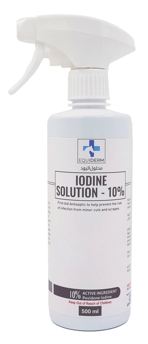 Iodine solution 10% spray 500ml - Shopivet.com