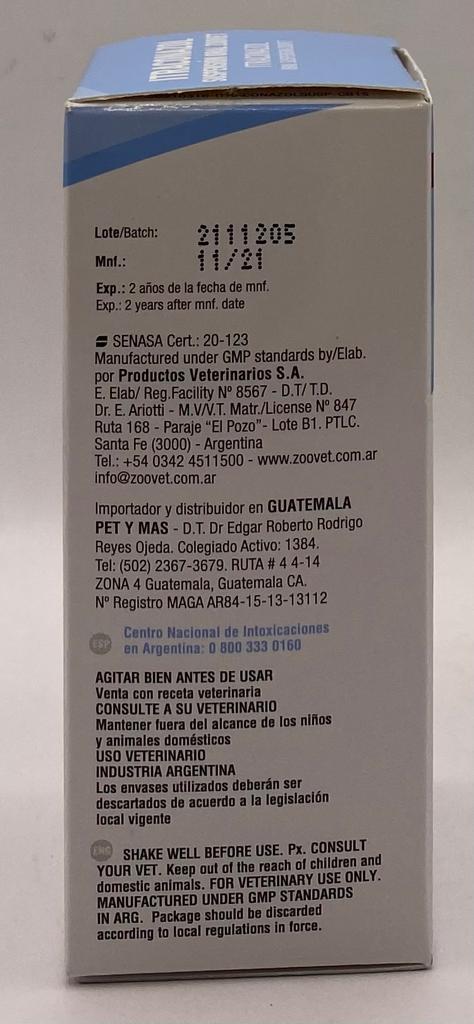 ITRACONAZOL ORAL ZOOVET 15 ml - Shopivet.com