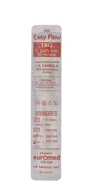 IV Cannula 18G 1Piece - Shopivet.com
