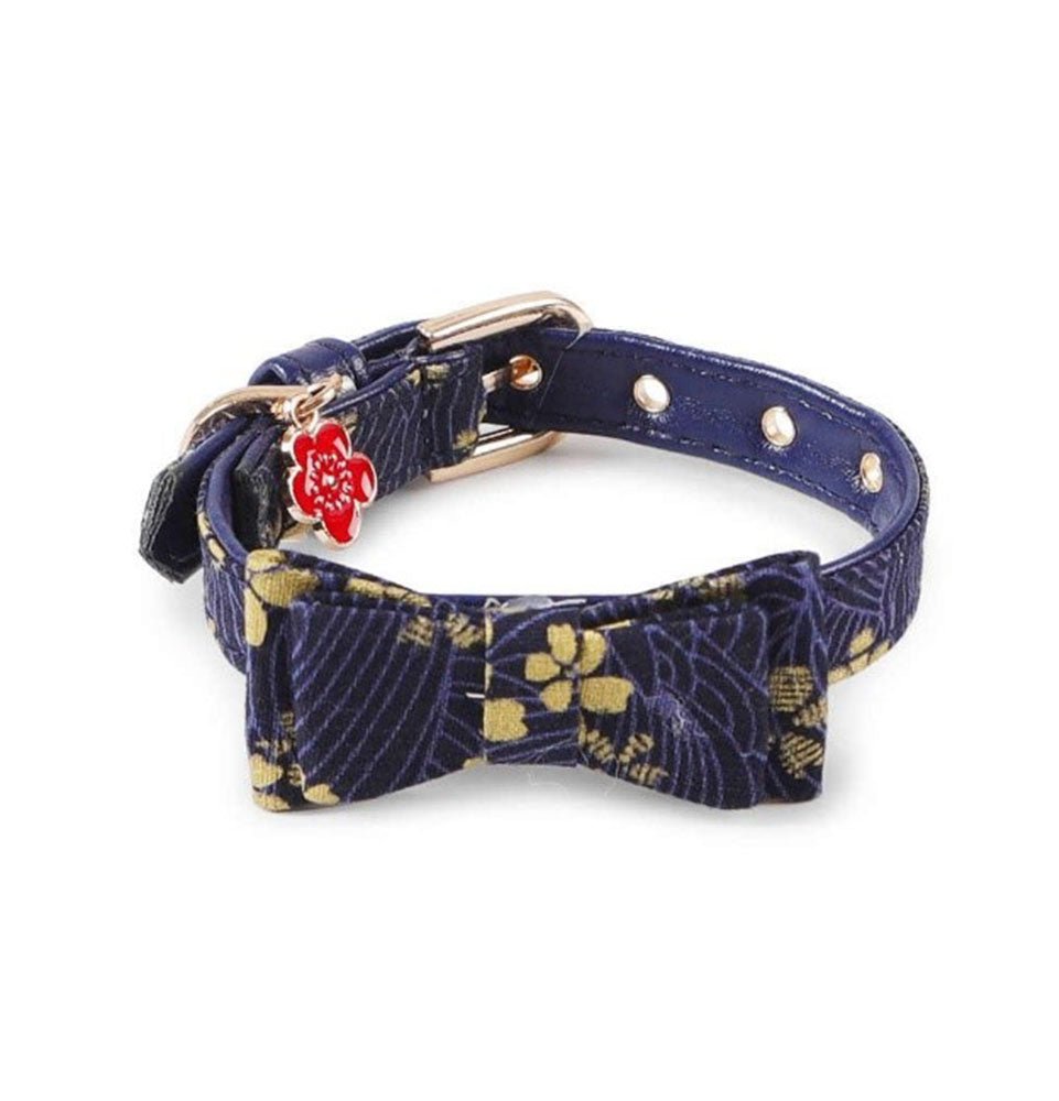 Japanese Style Bowtie Cat Collar 1.5*31cm - Shopivet.com