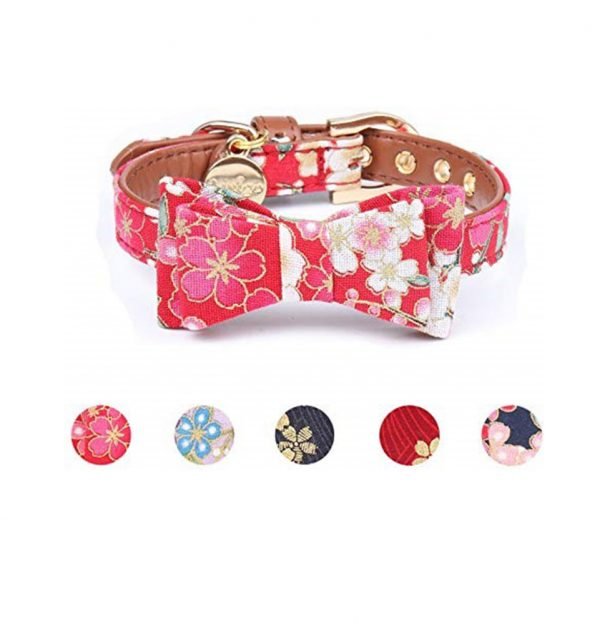 Japanese Style Bowtie Cat Collar 1.5*31cm - Shopivet.com