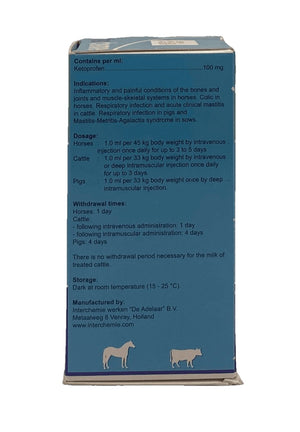 Ketosol 100 injection 100 ml - Shopivet.com