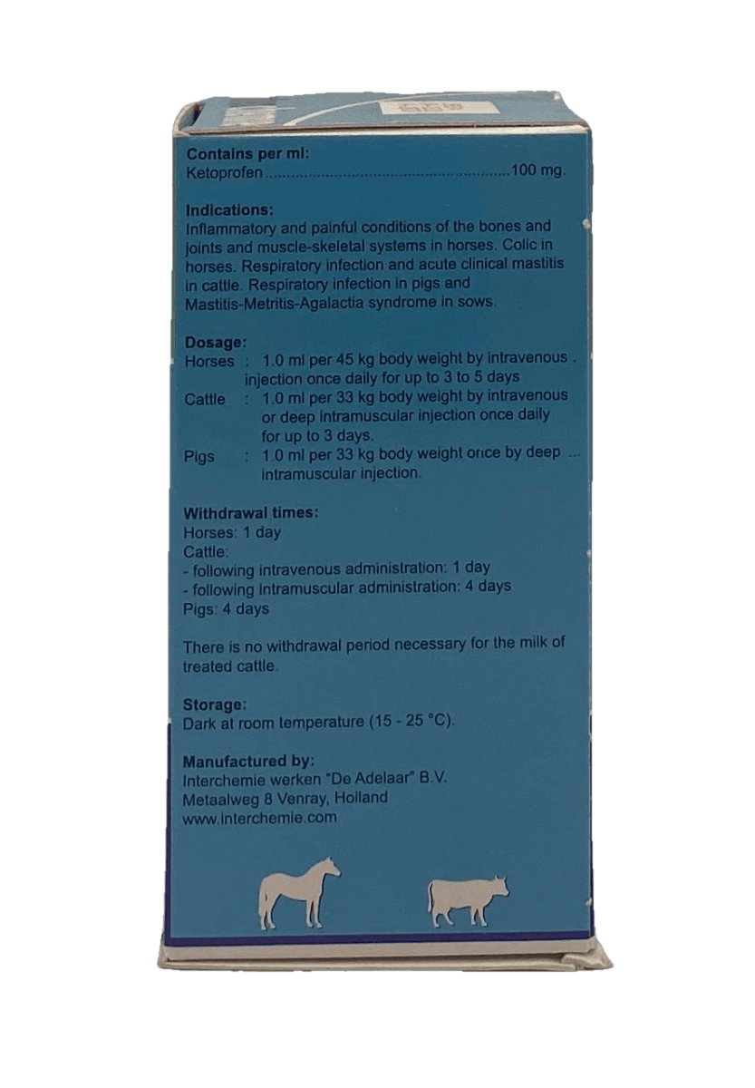 Ketosol 100 injection 100 ml - Shopivet.com