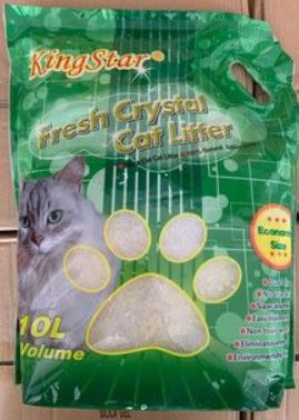 KING STAR Fresh Crystal Cat Liter 10Liters - Shopivet.com