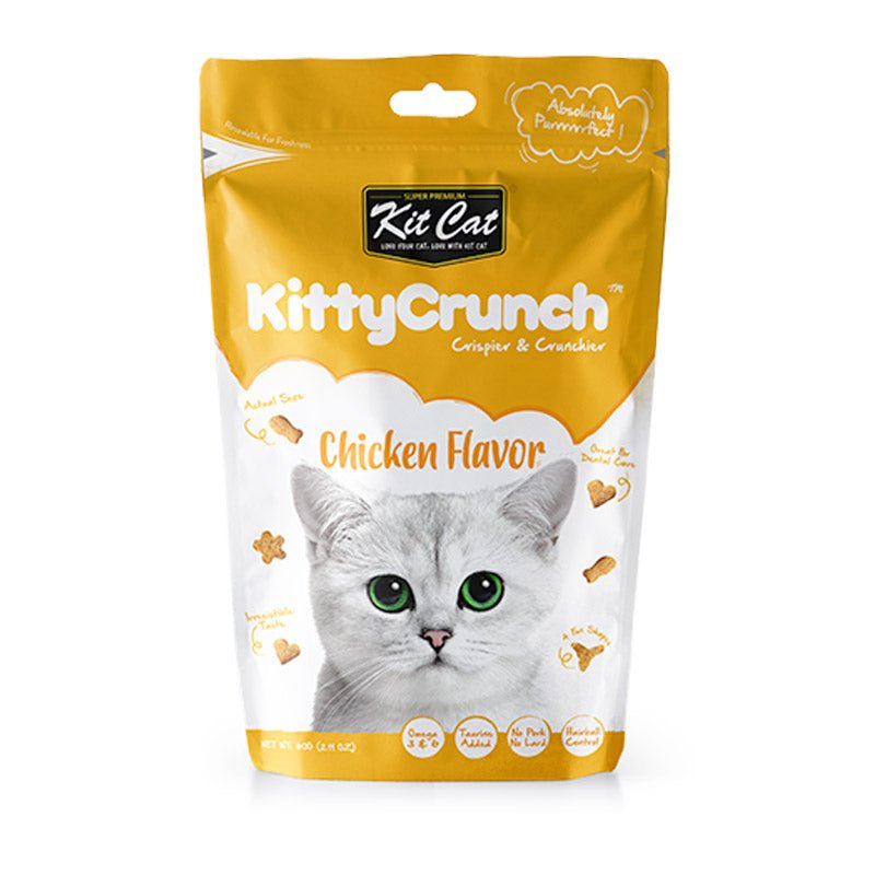 Kit Cat Kitty Crunch Chicken Flavor 60g - Shopivet.com