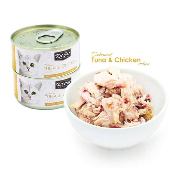 Kit Cat Tuna & Chicken 80g - Shopivet.com
