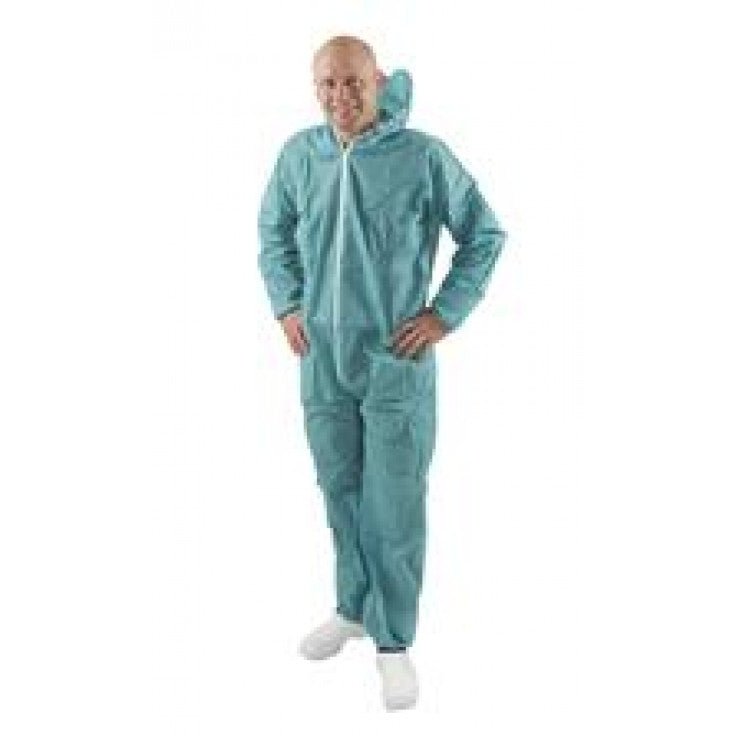 KRUTEX DISPOSABLE SUIT, GREEN, MEDIUM بدلة بلاستيكية - Shopivet.com