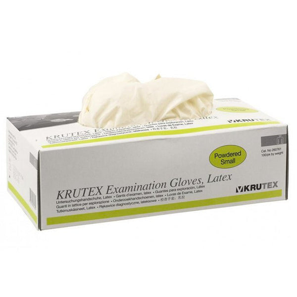 KRUTEX EXAMINATION GLOVES, LATEX, - Shopivet.com