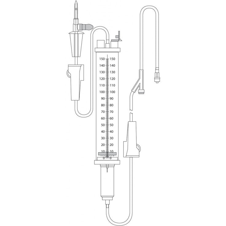 KRUUSE BURRETTE SET 150ML STERILE - Shopivet.com