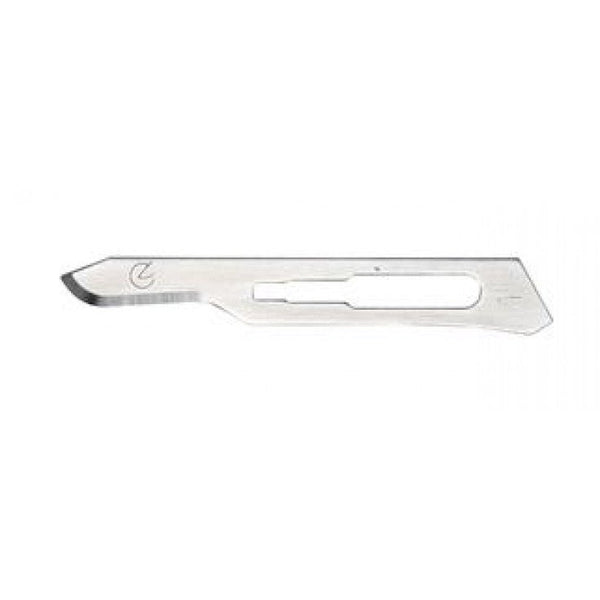 KRUUSE CARBON STEEL BLADES NO 15, STERILE, 100/PK - Shopivet.com