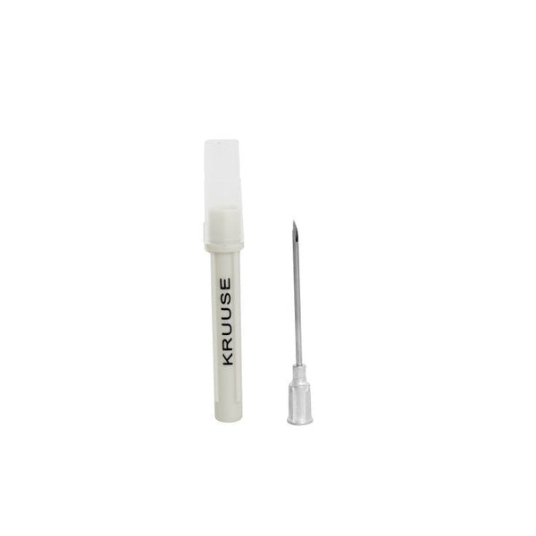 KRUUSE DISP. NEEDLE WITH ALUMINIUM HUB 1.6X38MM, 100/PK - Shopivet.com