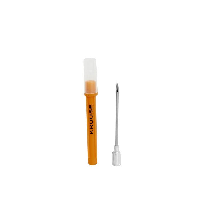 KRUUSE DISP. NEEDLE WITH ALUMINIUM HUB 2.0X50MM, 100/PK - Shopivet.com