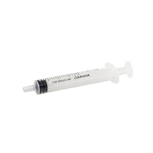 KRUUSE DISPOSABLE SYRINGE-3 COMP 2-3ML - Shopivet.com