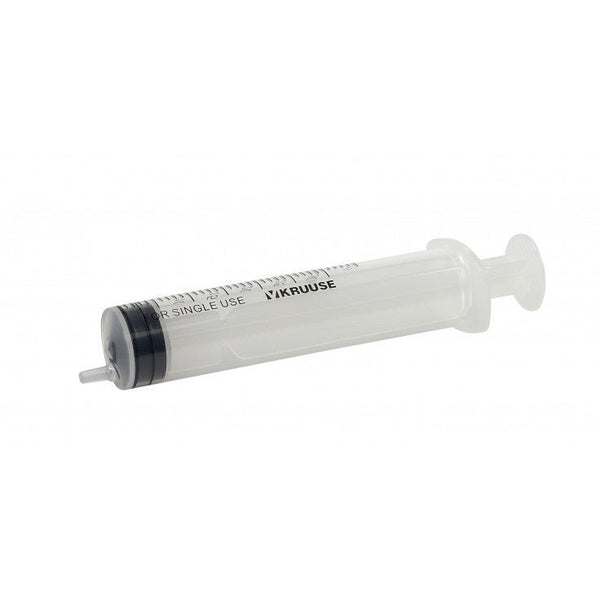 KRUUSE EXCENTRIC DISPOSABLE SYRINGE 3 COMP. 30->34 ML 50/PK - Shopivet.com