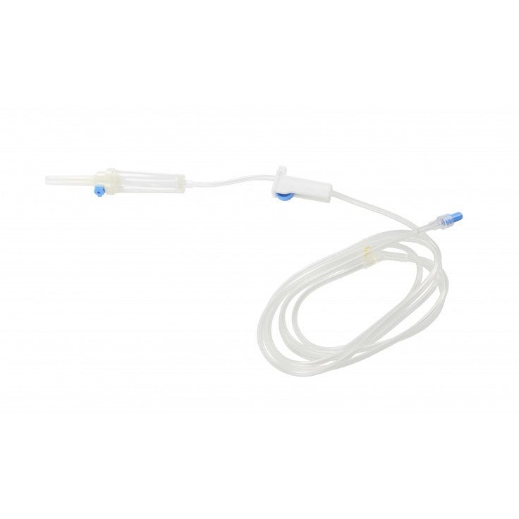 KRUUSE INFUSION SET WITH Y-INJECTION SITE 20DROPS/ML 30 PK - Shopivet.com