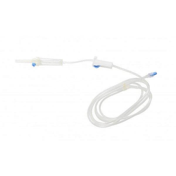 KRUUSE INFUSION SET WITH Y-INJECTION SITE 20DROPS/ML 30 PK - Shopivet.com