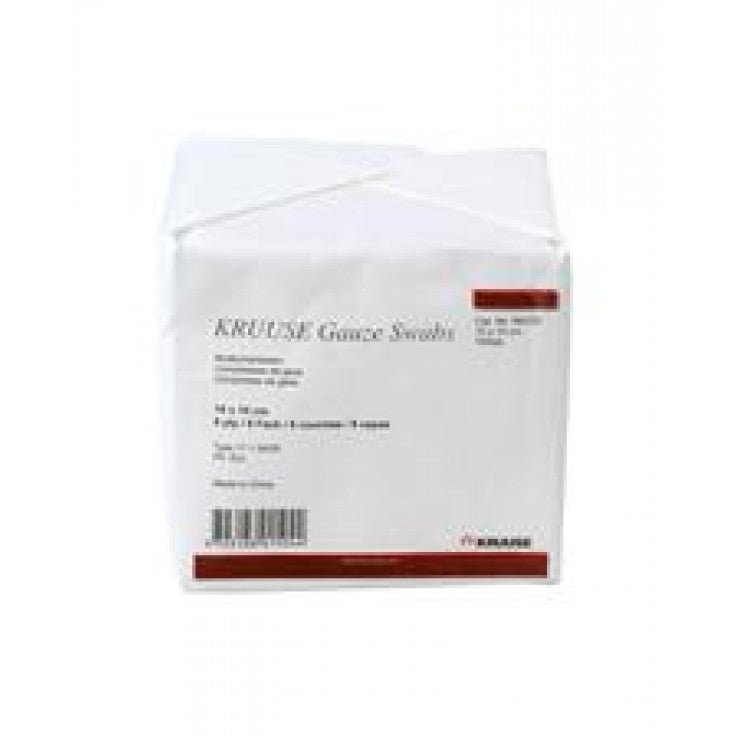 KRUUSE NON-STERILE GAUZE SWABS 10 X 10CM,8 PLY,100/PK - Shopivet.com