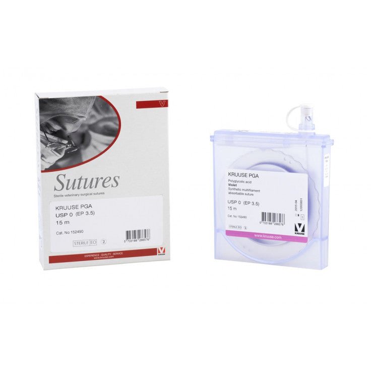 KRUUSE PGA SUTURE, USP 0, 15M - Shopivet.com