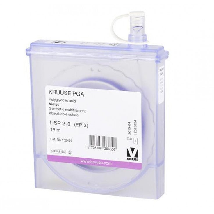 KRUUSE PGA SUTURE, USP 2-0, 15M - Shopivet.com