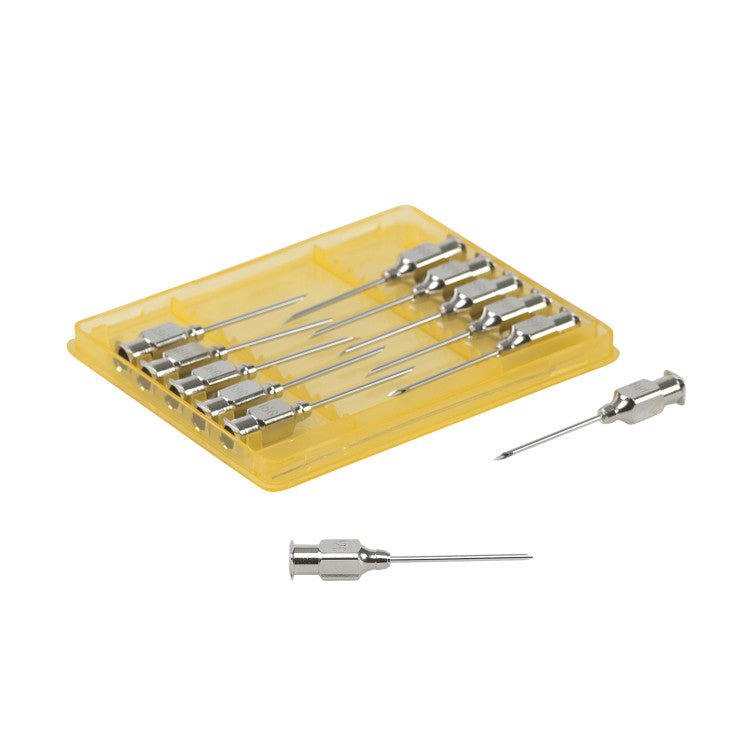 KRUUSE-VET NEEDLES 1.2X25 MM, LUER LOCK, 12/PK - Shopivet.com