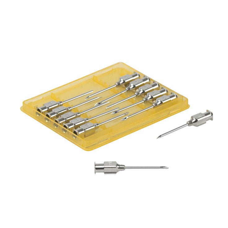 KRUUSE-VET NEEDLES 1.6X25 MM , LUER LOCK, 12/PK - Shopivet.com