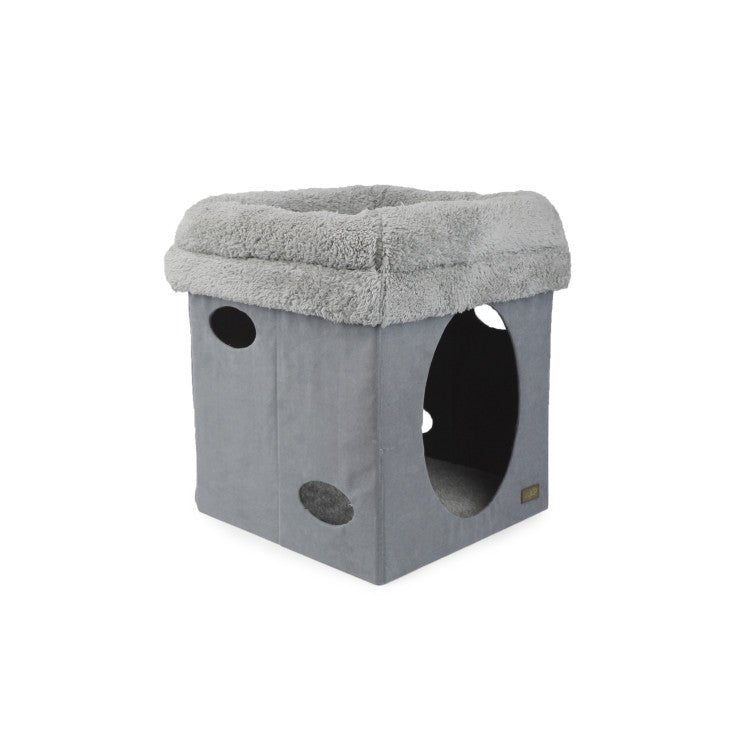 Lambswool 2 in 1 Cat Castle - Shopivet.com