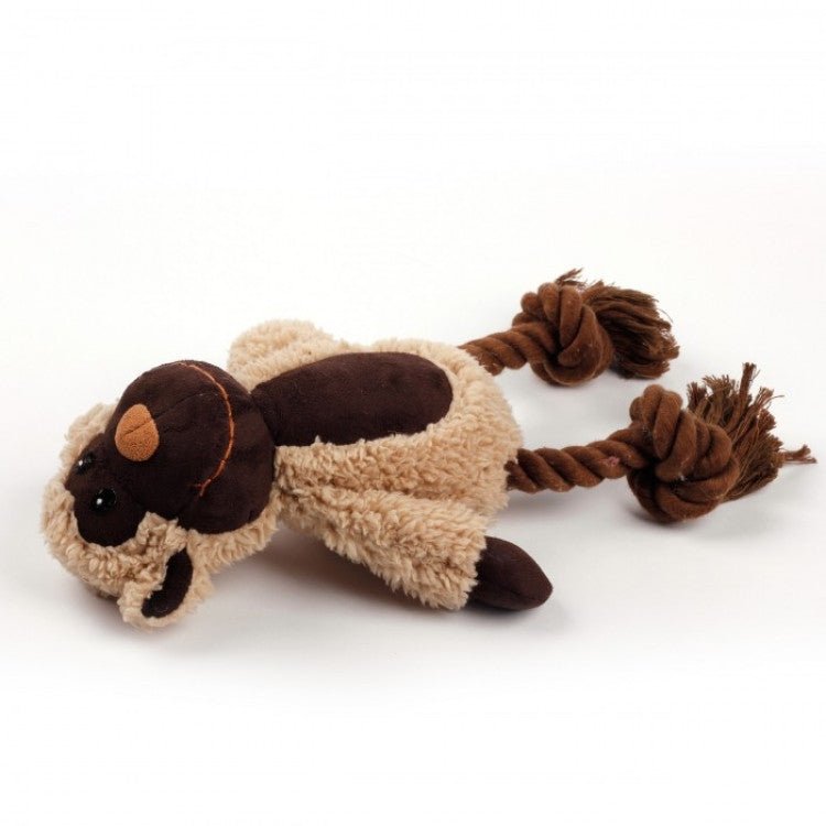 Lambswool Cuddle Knot - Monkey - Shopivet.com