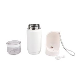 Lifestyle 4 Pets - 2-in-1 Stainless Drinking bottle - 400ml / 14oz - Shopivet.com