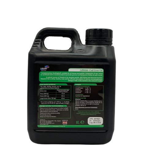 Lillidale Cod Liver Oil 1Liter - Shopivet.com