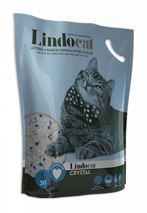 LindoCat Crystal (Silicagel) 5 L - Shopivet.com