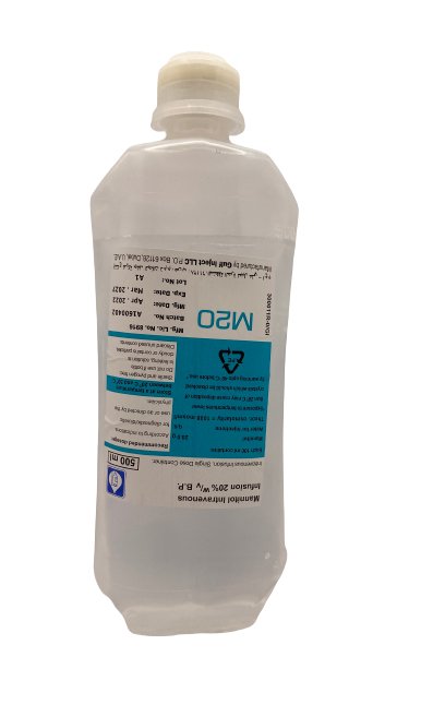 M20 Mannitol Intravenous Infusion 20% 500ml - Shopivet.com