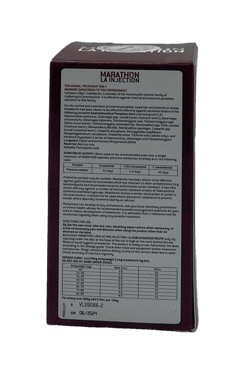 MARATHON LA injection 50 ml - Shopivet.com
