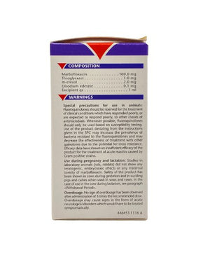 Marbocyl 10% injection 50 ml - Shopivet.com