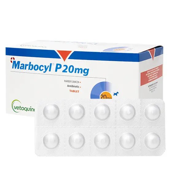 Marbocyl p20mg 10 Tablets - Shopivet.com