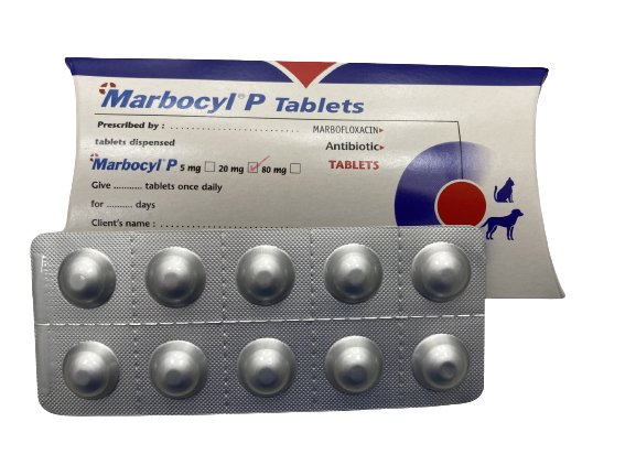 Marbocyl p20mg 10 Tablets - Shopivet.com
