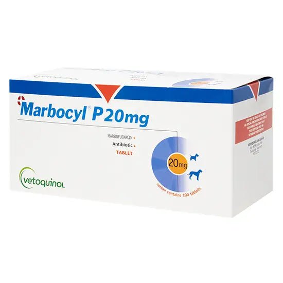 Marbocyl p20mg 100 Tablets - Shopivet.com
