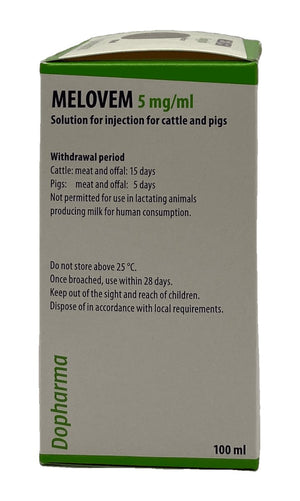 melovem 5 mg 100 ml - Shopivet.com