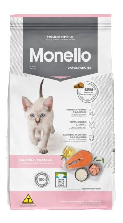 Monello cat kitten salamon & chicken 1kg - Shopivet.com