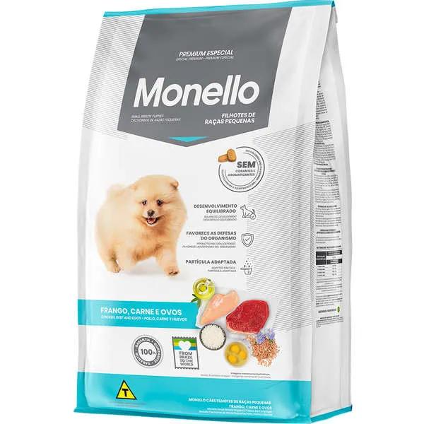 Monello Puppies Small Breeds (Chicken, Beef & eggs) 1kg - Shopivet.com
