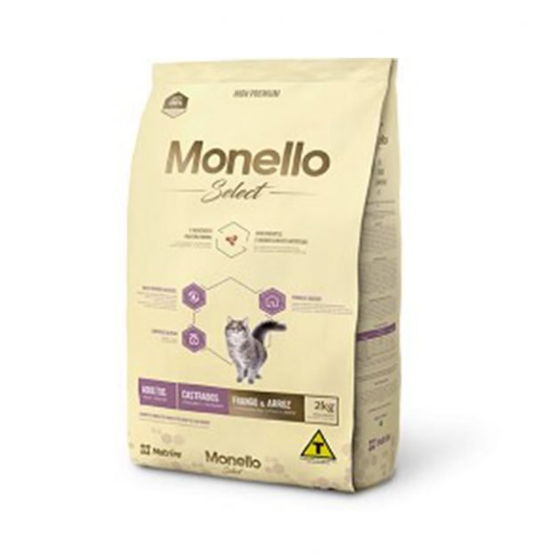 Monello Select Castrados Sterilized Cats Chicken and liver flavor 2kg - Shopivet.com