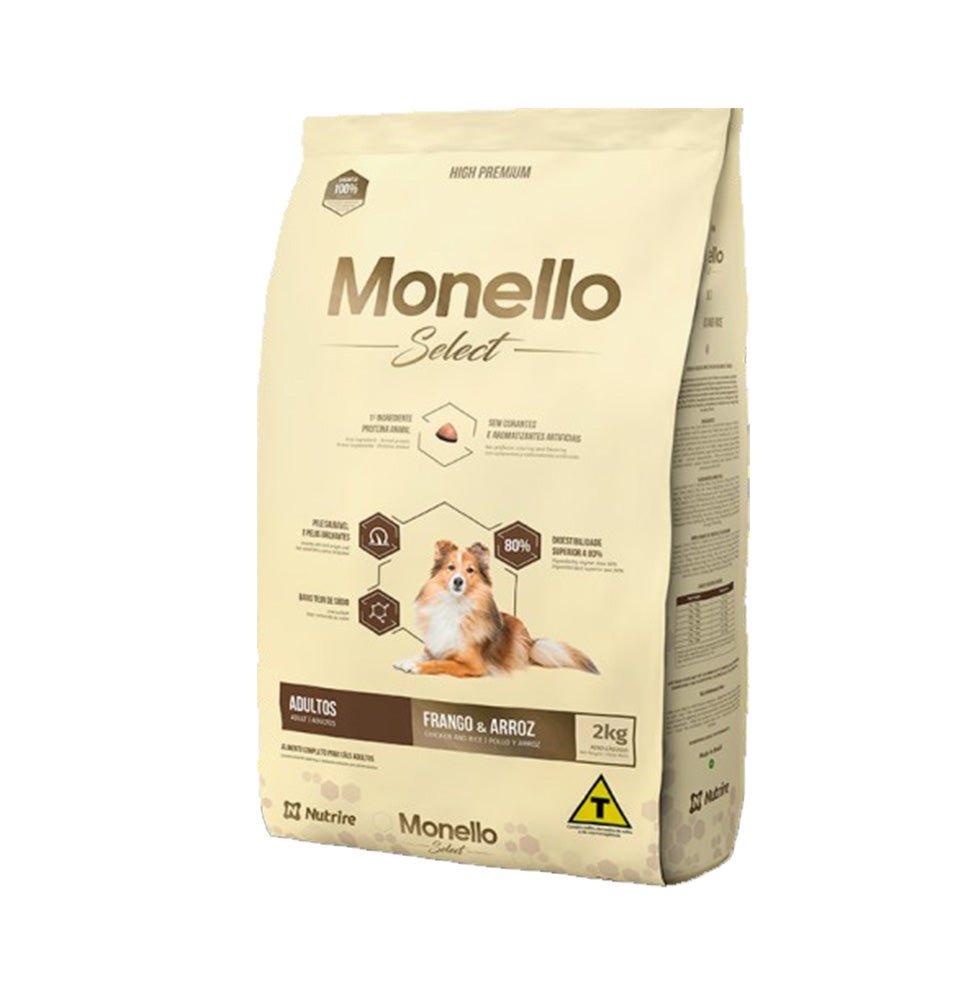 Monello Select Dog Chicken and Rice Flavor 15kg - Shopivet.com