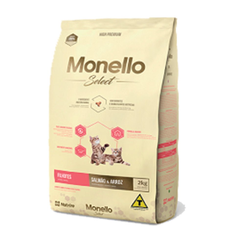 Monello Select Kitten Salmon and Rice Flavor 2kg - Shopivet.com