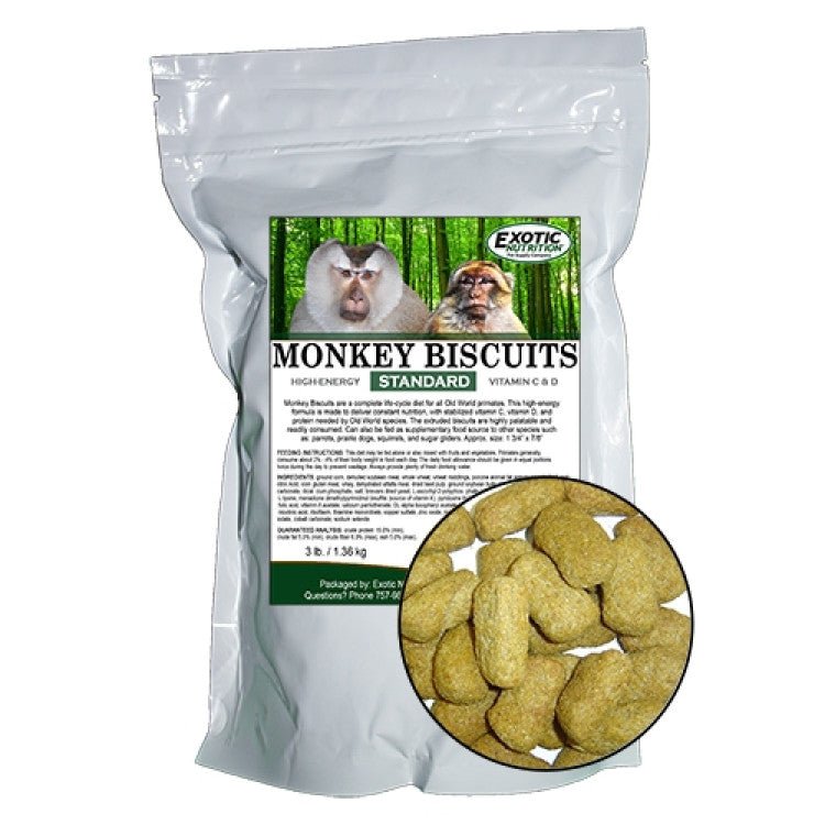 Monkey Biscuits - 3LB (1.36kg) - Shopivet.com