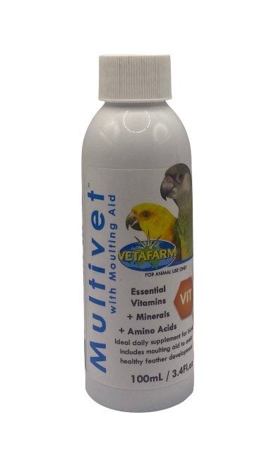 Multivet with Moulting aid 100 ml - Shopivet.com