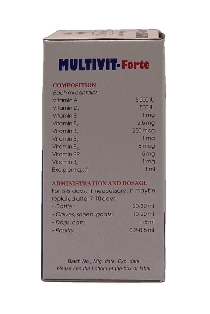 MULTIVIT-Forte injection 100 ml - Shopivet.com