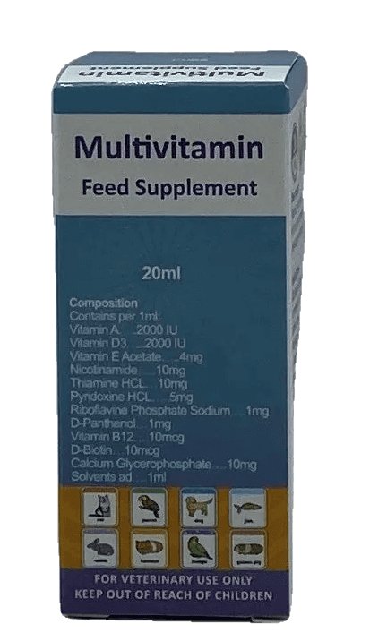 Multivitamin drops 20 ml - Shopivet.com