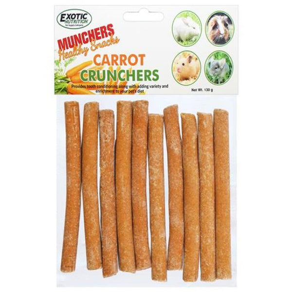 Munchers Carrot Crunchers - 10 pcs - Shopivet.com