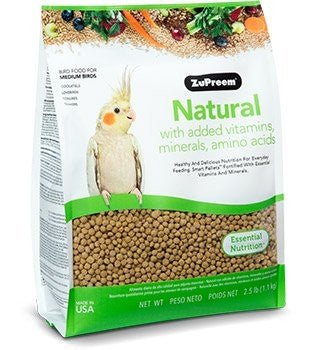 NATURAL AVIAN DIET - COCKATIELS 2.5LB (1.13KG) - Shopivet.com