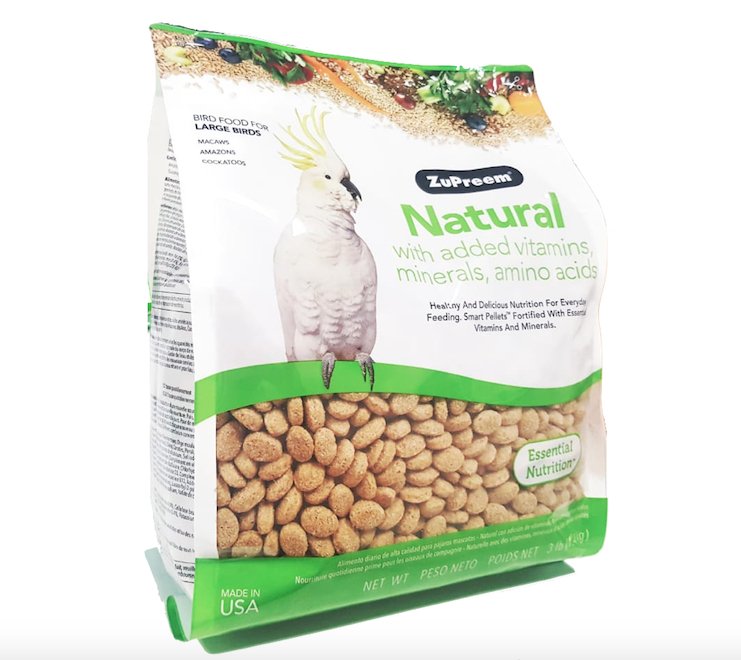 NATURAL AVIAN DIET LARGE PARROTS 3LB (1.36KG) - Shopivet.com